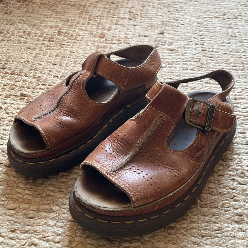 RARE VINTAGE chunky dr martens sandals